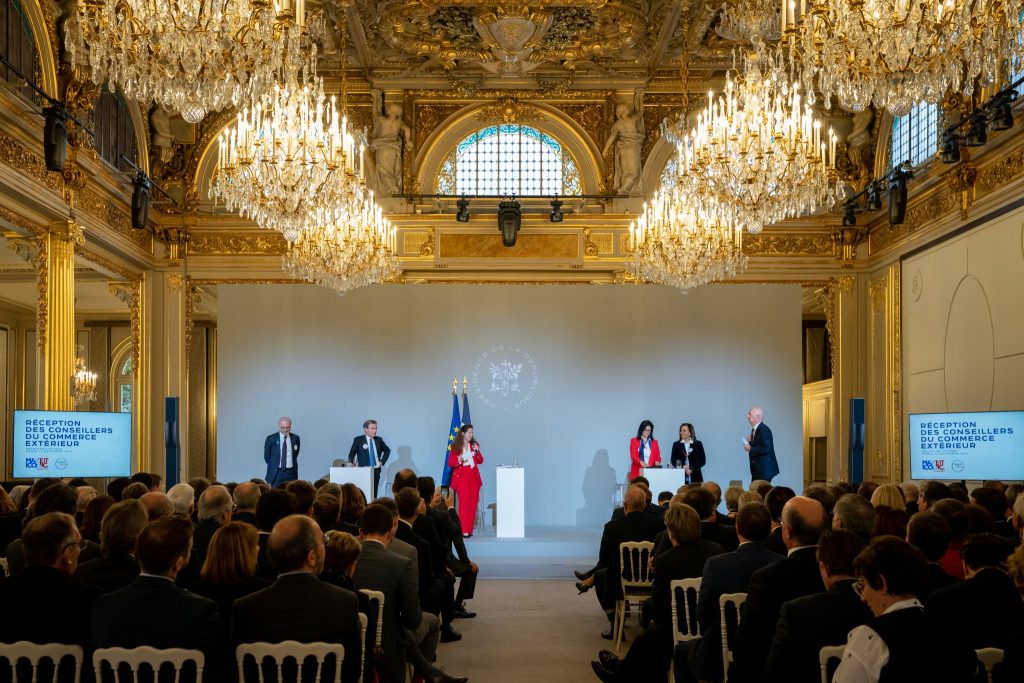 Les Présidents des comités CCE reçus par le Président de la République Emmanuel Macron à l’Elysée 2
